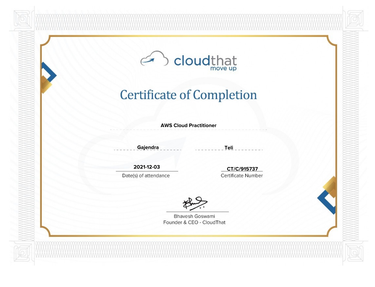 Certificate 2