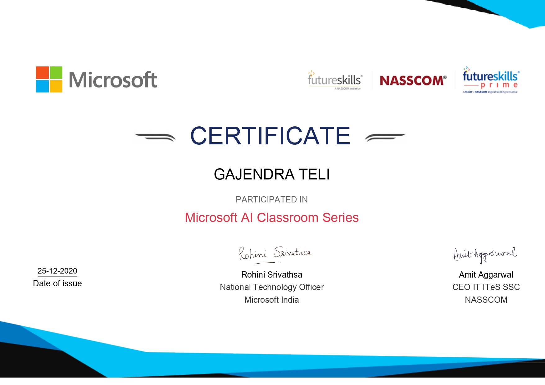 Certificate 2