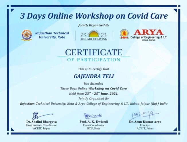 Certificate 2